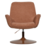 Woood Marten in hoogte verstelbare fauteuil oranje
