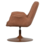 Woood Marten in hoogte verstelbare fauteuil oranje