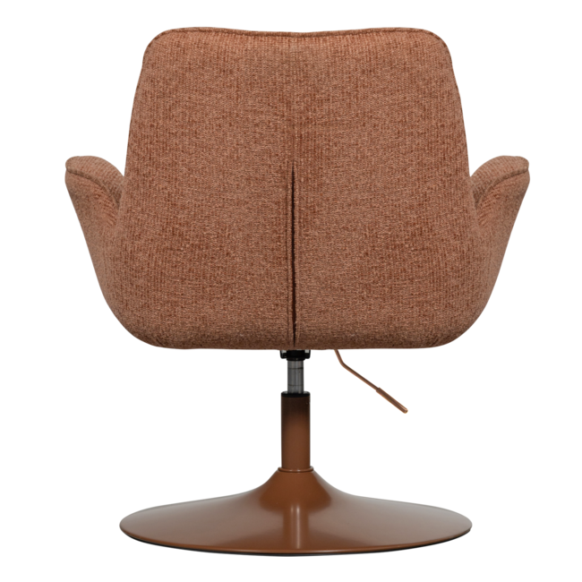 Woood Marten in hoogte verstelbare fauteuil oranje
