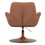 Woood Marten in hoogte verstelbare fauteuil oranje