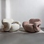 Woood Folke fauteuil chenille naturel melange