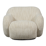 Woood Folke fauteuil chenille naturel melange