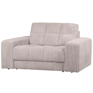 Woood Second date loveseat grove ribstof naturel