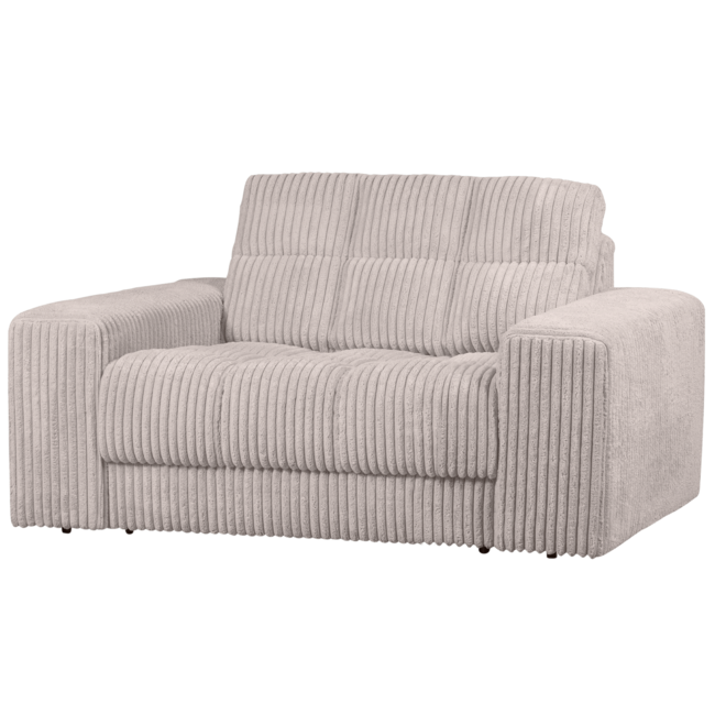 Woood Second date loveseat grove ribstof naturel