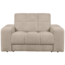 Woood Second date loveseat grove ribstof travertin