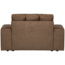 Woood Second date loveseat structure velvet brass