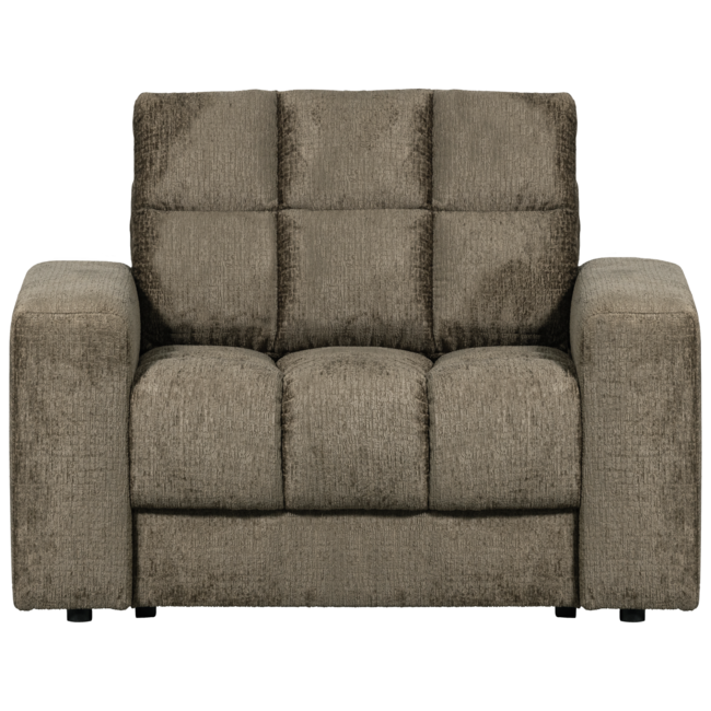 Woood Second date fauteuil structure velvet bonsai