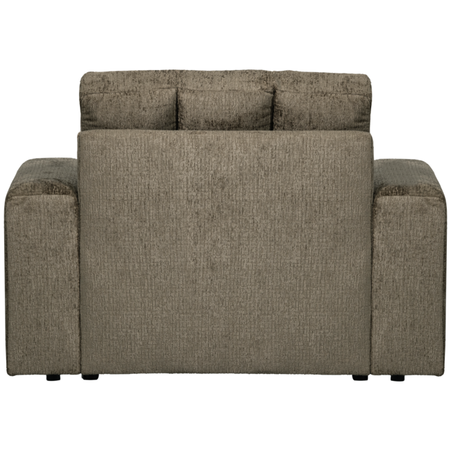 Woood Second date fauteuil structure velvet bonsai