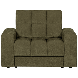 Woood Second date fauteuil vintage groen