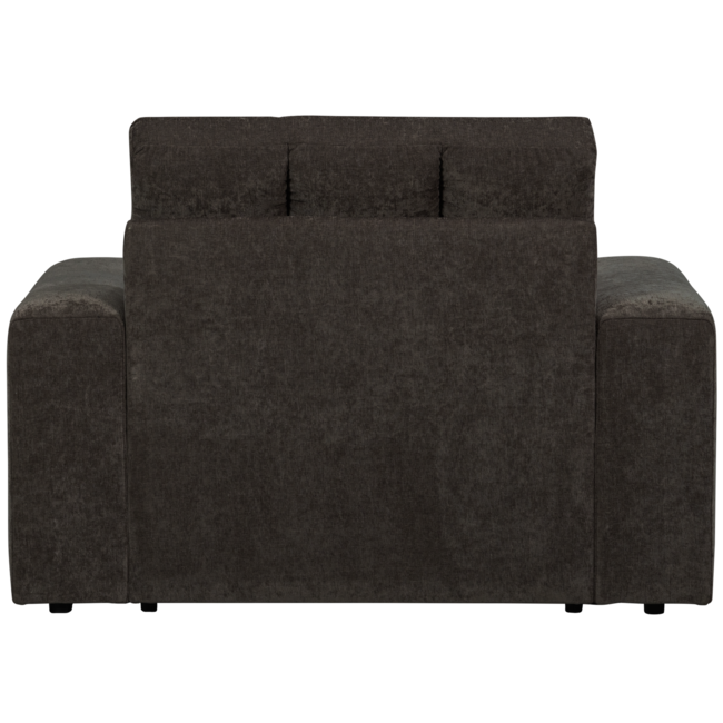 Woood Second date fauteuil vintage antraciet