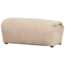 Woood Baggy hocker geweven chenille zand
