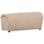 Woood Baggy hocker geweven chenille zand