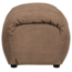 Woood Baggy hocker geweven chenille bruin