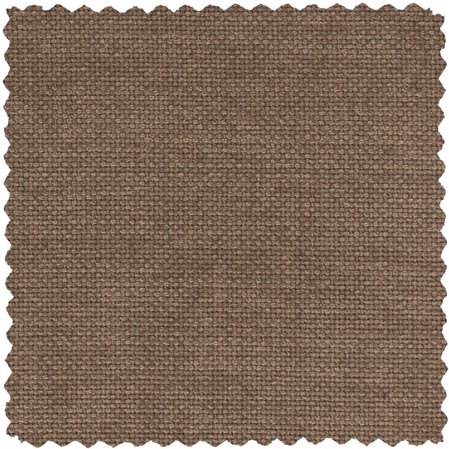 Woood Baggy hocker geweven chenille bruin
