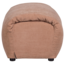 Woood Baggy hocker geweven chenille oudroze