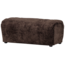 Woood Baggy hocker 3d chenille donkerbruin