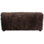 Woood Baggy hocker 3d chenille donkerbruin
