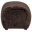 Woood Baggy hocker 3d chenille donkerbruin