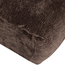 Woood Baggy hocker 3d chenille donkerbruin
