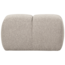 Woood Mojo poef 45x84x64cm boucle beige melange