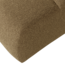 Woood Mojo poef 45x84x64cm boucle geel/bruin melange
