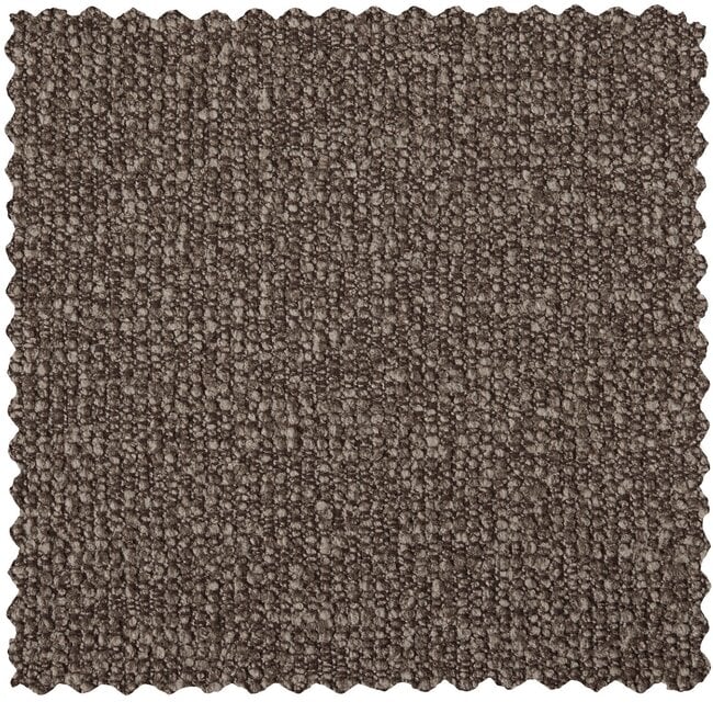 Woood Mojo poef 45x84x64cm boucle bruin melange