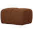 Woood Mojo poef 45x84x64cm boucle roestbruin melange