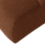 Woood Mojo poef 45x84x64cm boucle roestbruin melange