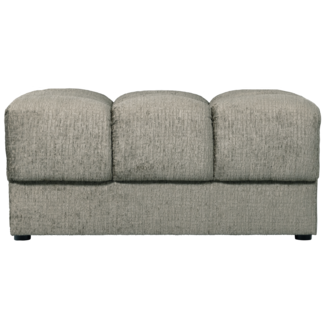 Woood Second date hocker structure velvet frost