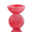 Light en Living Light & Living Kaarsenhouder ITINGA Ø9,5x34 cm - Glas - Melk Koraal