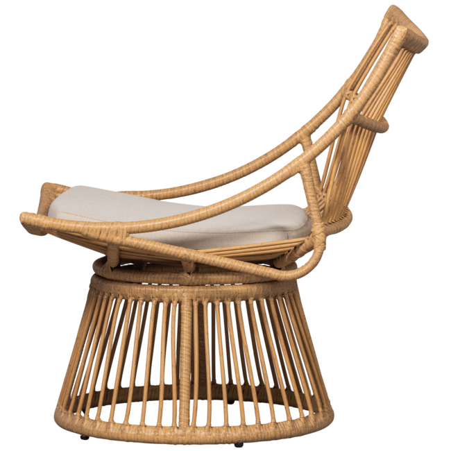 Woood Alatna tuinstoel wicker naturel