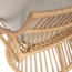 Woood Alatna tuinstoel wicker naturel