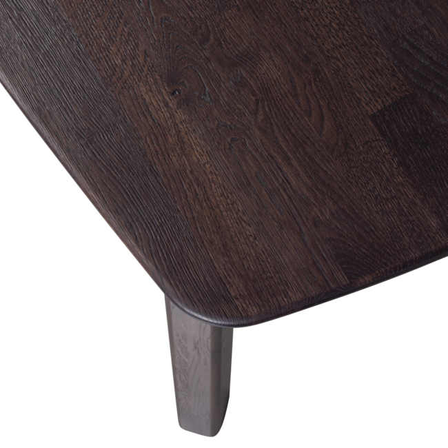 Woood Tablo eettafel deens ovaal vl 220x100cm mystic brown [fsc]