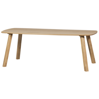 Woood Tablo eettafel deens ovaal dl 180x100cm transparant [fsc]