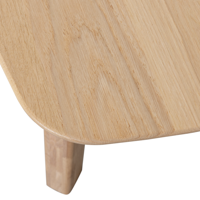 Woood Tablo eettafel deens ovaal dl 180x100cm transparant [fsc]