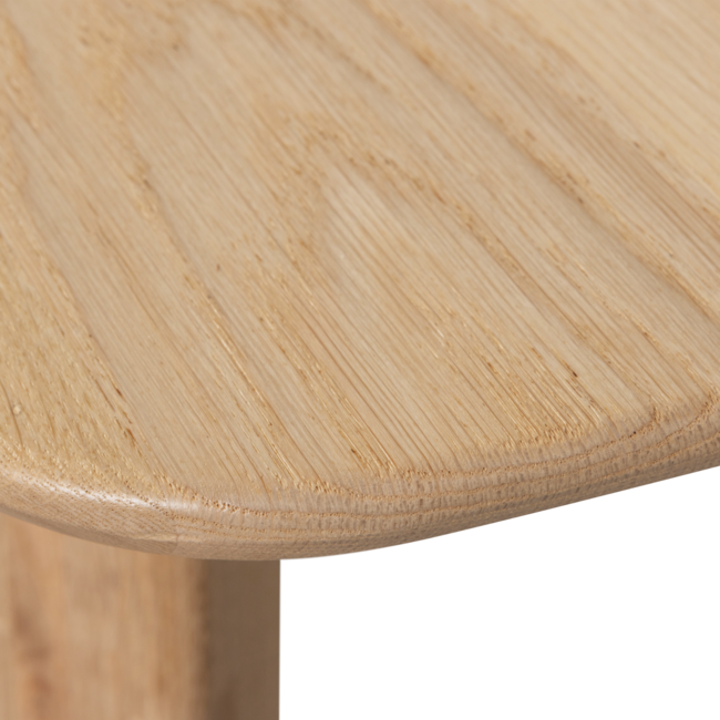 Woood Tablo eettafel deens ovaal dl 180x100cm transparant [fsc]