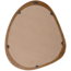 Woood Leif spiegel hout naturel 48x44cm