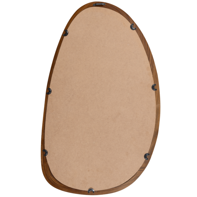 Woood Leif spiegel hout naturel 64x38cm