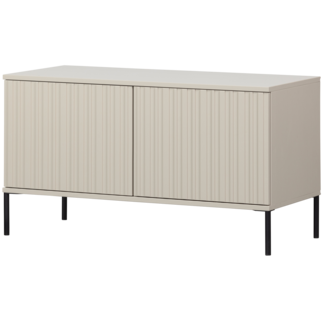 Woood New gravure tv meubel 100 cm grenen dust [fsc]