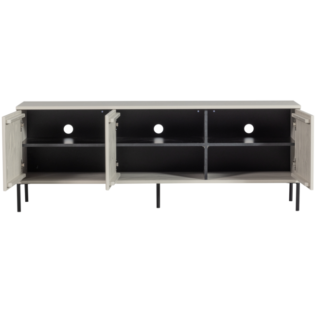 Woood New gravure tv meubel 150 cm grenen dust [fsc]