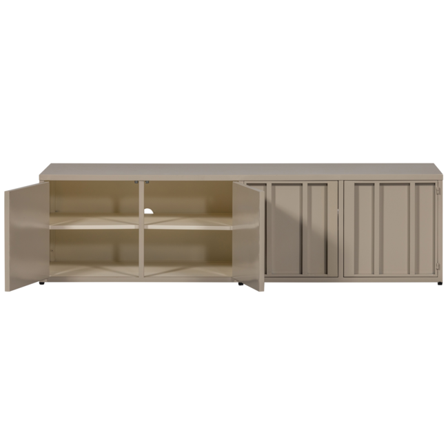 Woood Level tv-meubel metaal zand 44x160cm