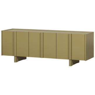 Woood Basu tv meubel 152cm grenen moss [fsc]