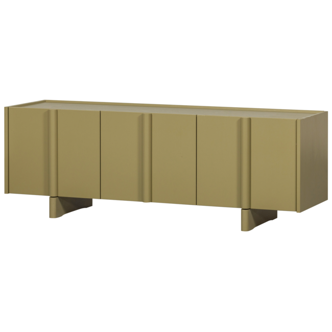 Woood Basu tv meubel 152cm grenen moss [fsc]
