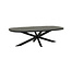 Tower Living Salontafel Silvi 130 cm - Zwart