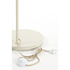Light en Living Vloerlamp 43x30x165 cm BAYLIE mat creme+helder glas
