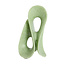 Light en Living Ornament op voet 20,5x19x39 cm ZAZINA groen