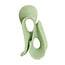 Light en Living Ornament op voet 20,5x19x39 cm ZAZINA groen