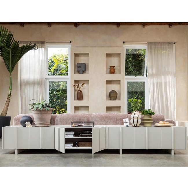 Woood Basu tv meubel 152cm grenen dust [fsc]