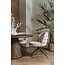 Tower Living Asti Eetkamertafel rond bruin 130 cm