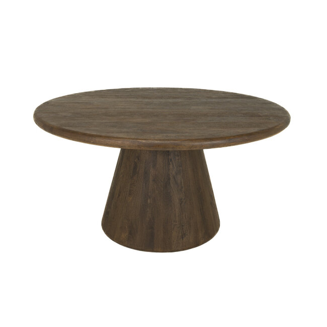 Tower Living Asti Eetkamertafel rond bruin 150 cm